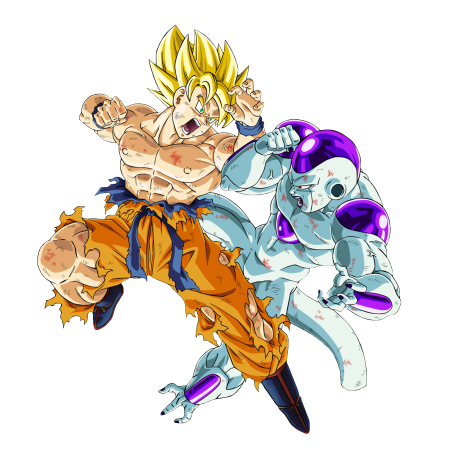 Goku Ssj VS Freezer MAX Potenza by SimoneArtsRender on DeviantArt Goku Ssj VS Freezer MAX Potenza by SimoneArtsRender on DeviantArt