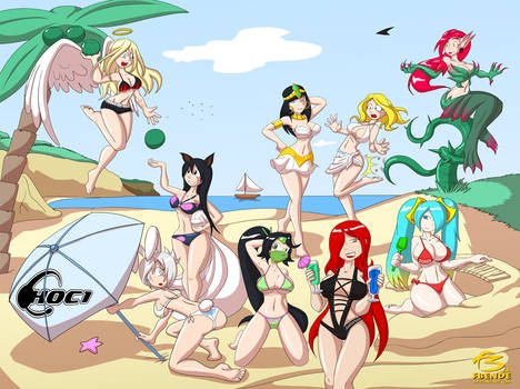 League of Legends Beach