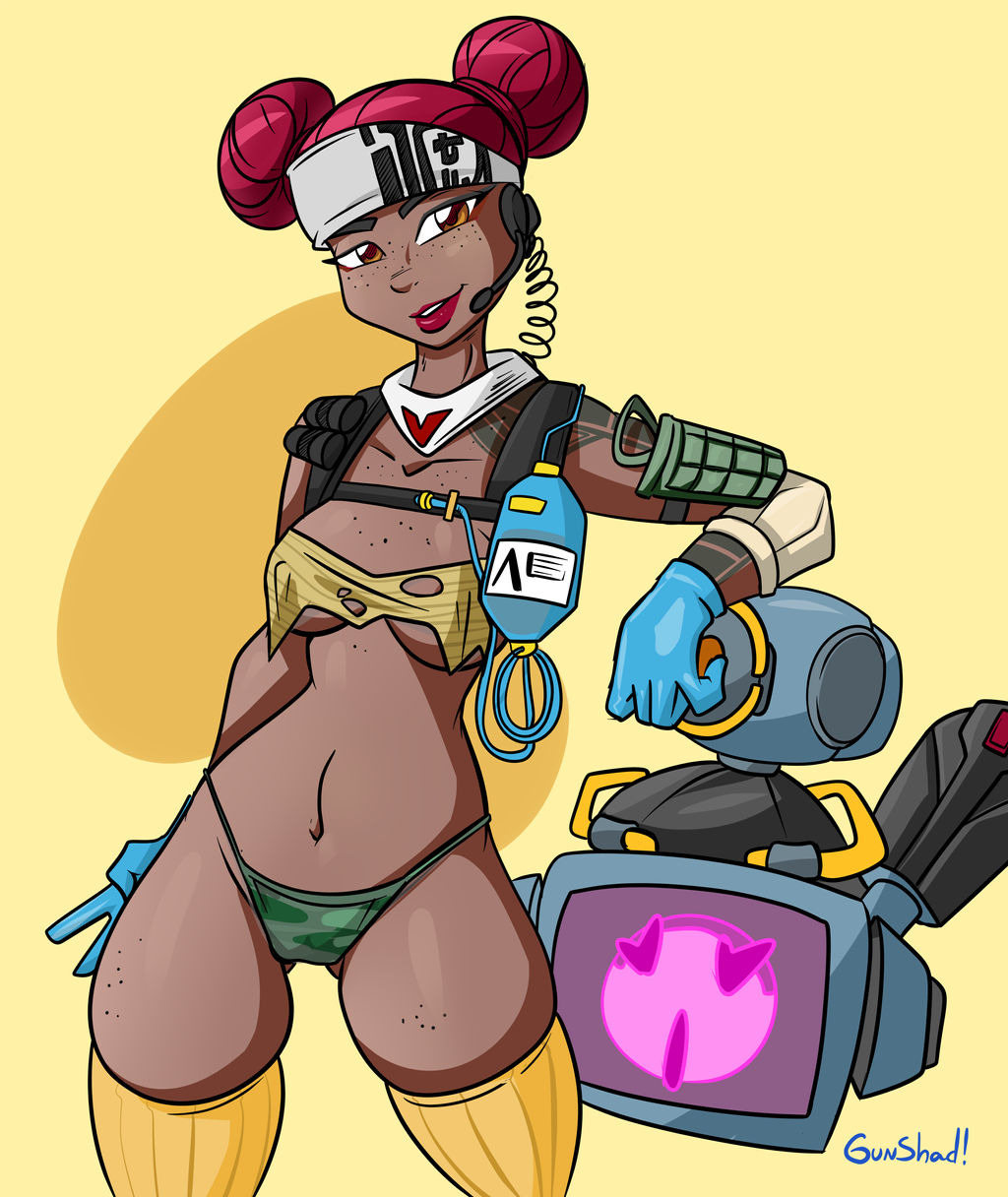 pic Fan Art Deviantart Fan Art Wattson Apex apex lifeline fanart by gunshad on