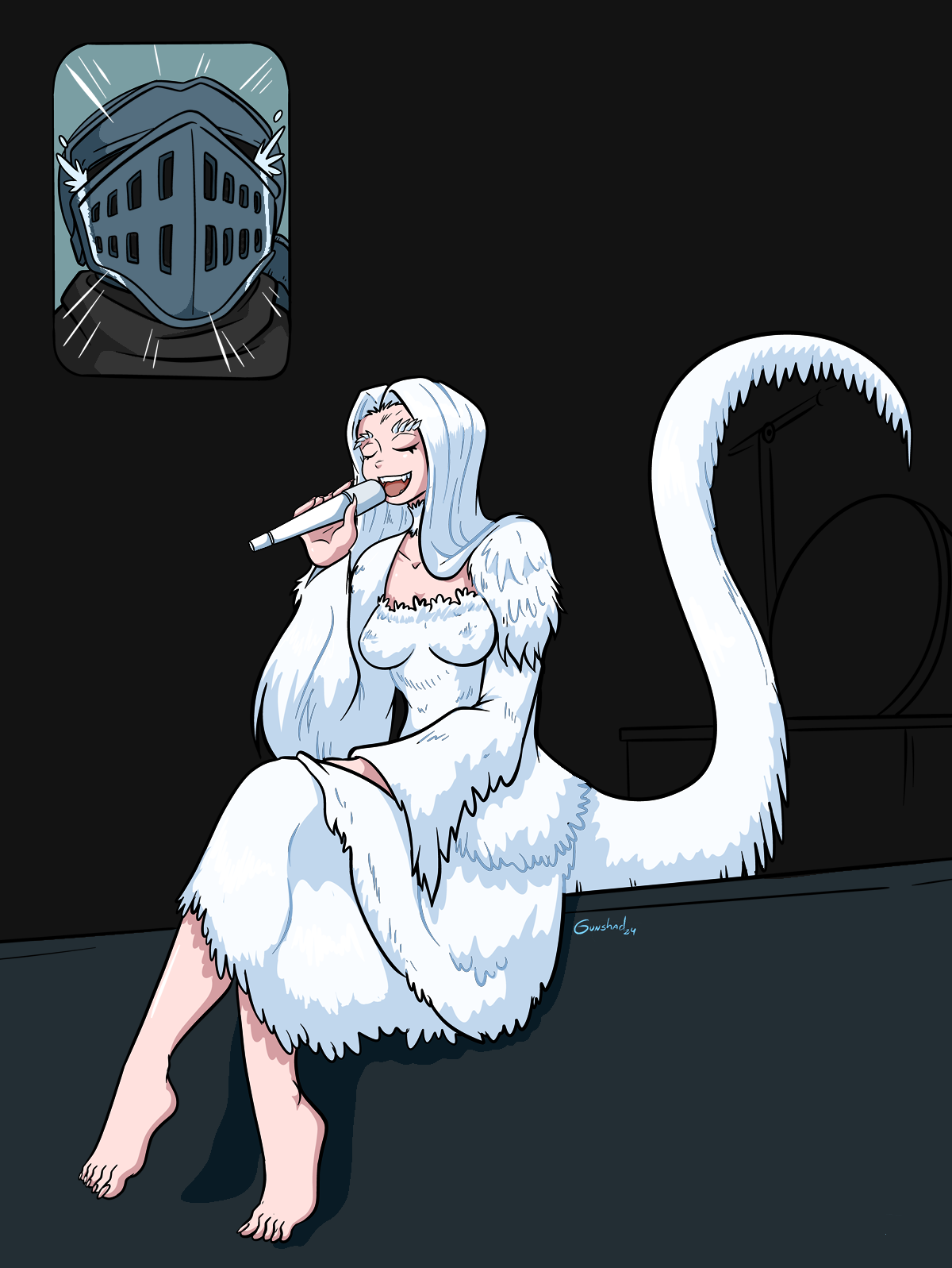 Crossbreed Crossbreed Priscilla by GunShad on DeviantArt