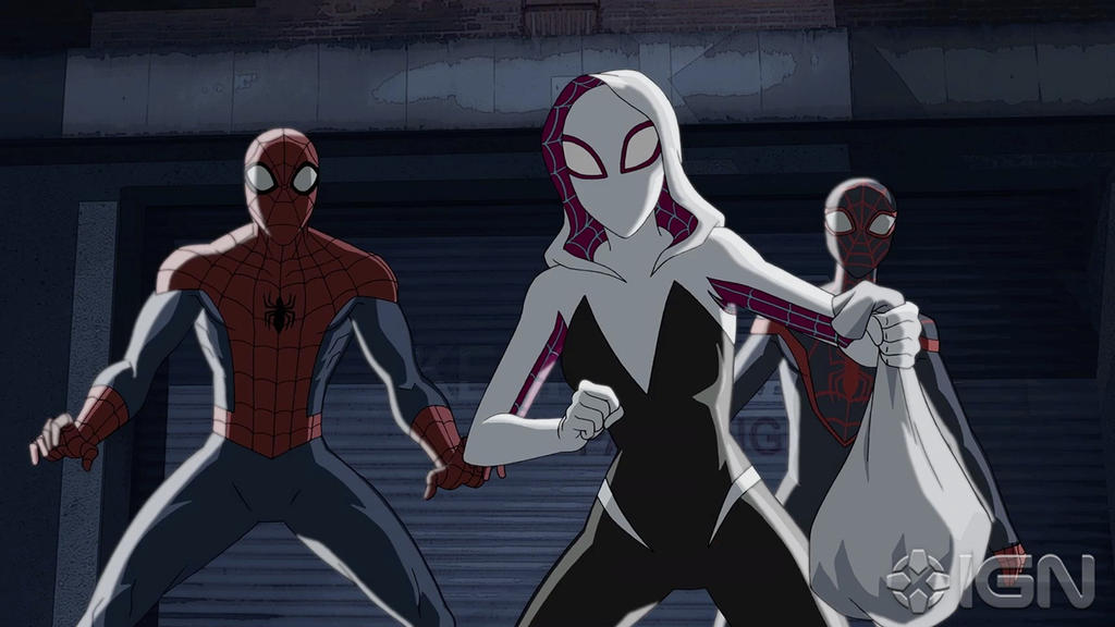 Ultimate Spider-Man: A Trio of Spiders!