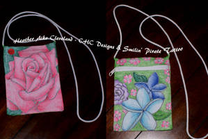 For Sale: Rose and Flowers Bag