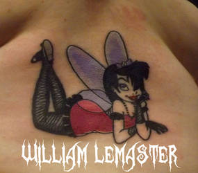 Goth Tinkerbell - Tattoo