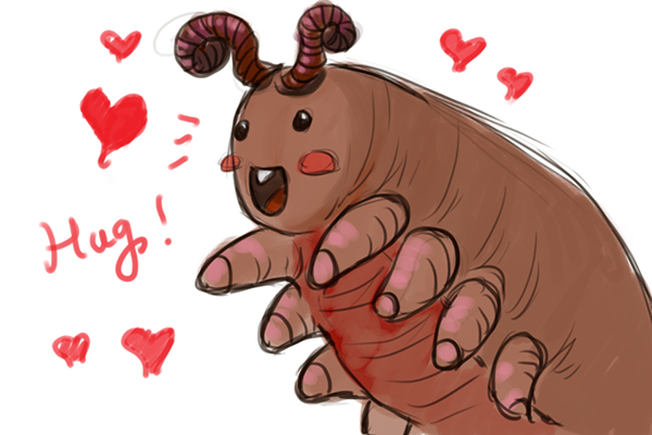 Velvet Worm Hug