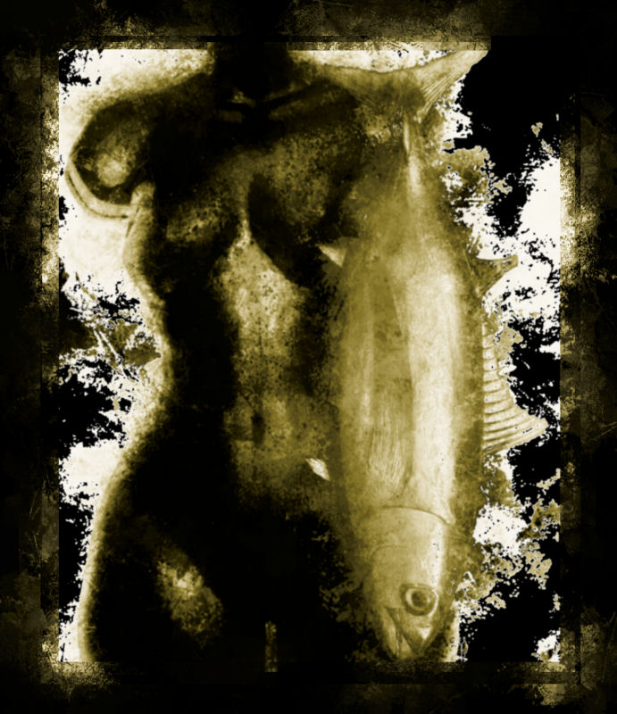 Scratched Torso and Fish by noddycar on DeviantArt