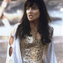 Xena In A White Dress