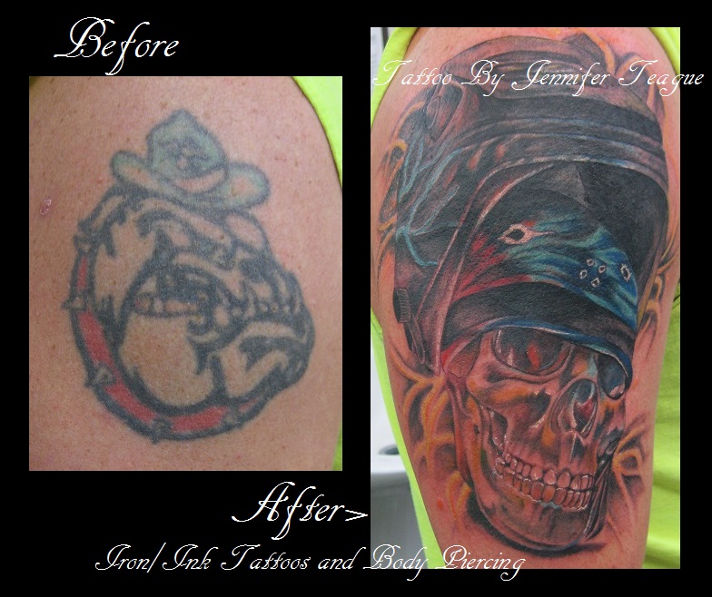 Welding Skull Coverup