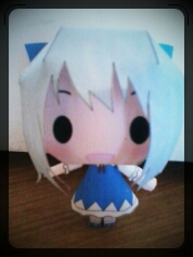 Cirno - papercraft