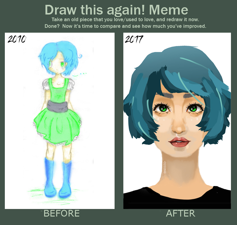 Draw this again! - My OC Kito by Aninsey