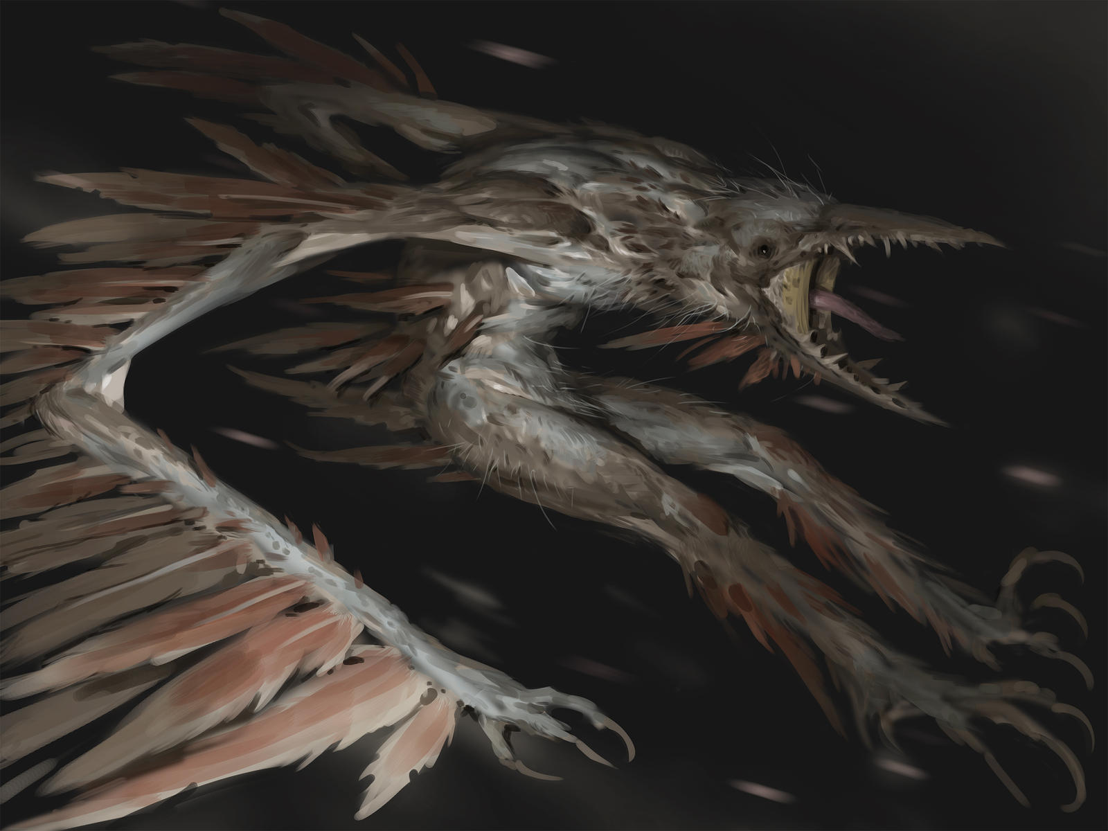 Bird Falling Deviantart Bird by DenisZhbankov on DeviantArt