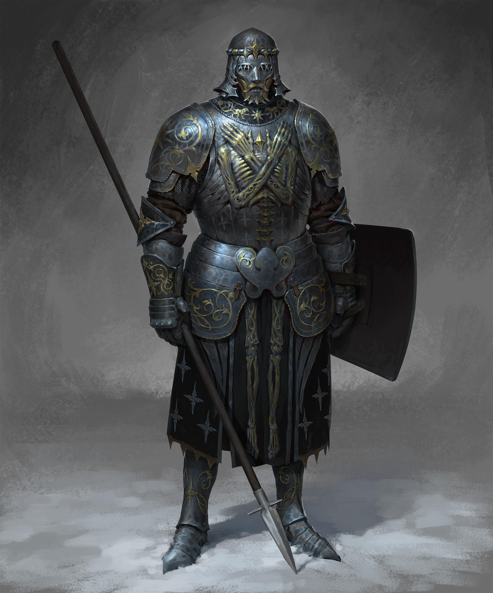 Deaths Ruler Armor Funeral armor by DenisZhbankov on DeviantArt