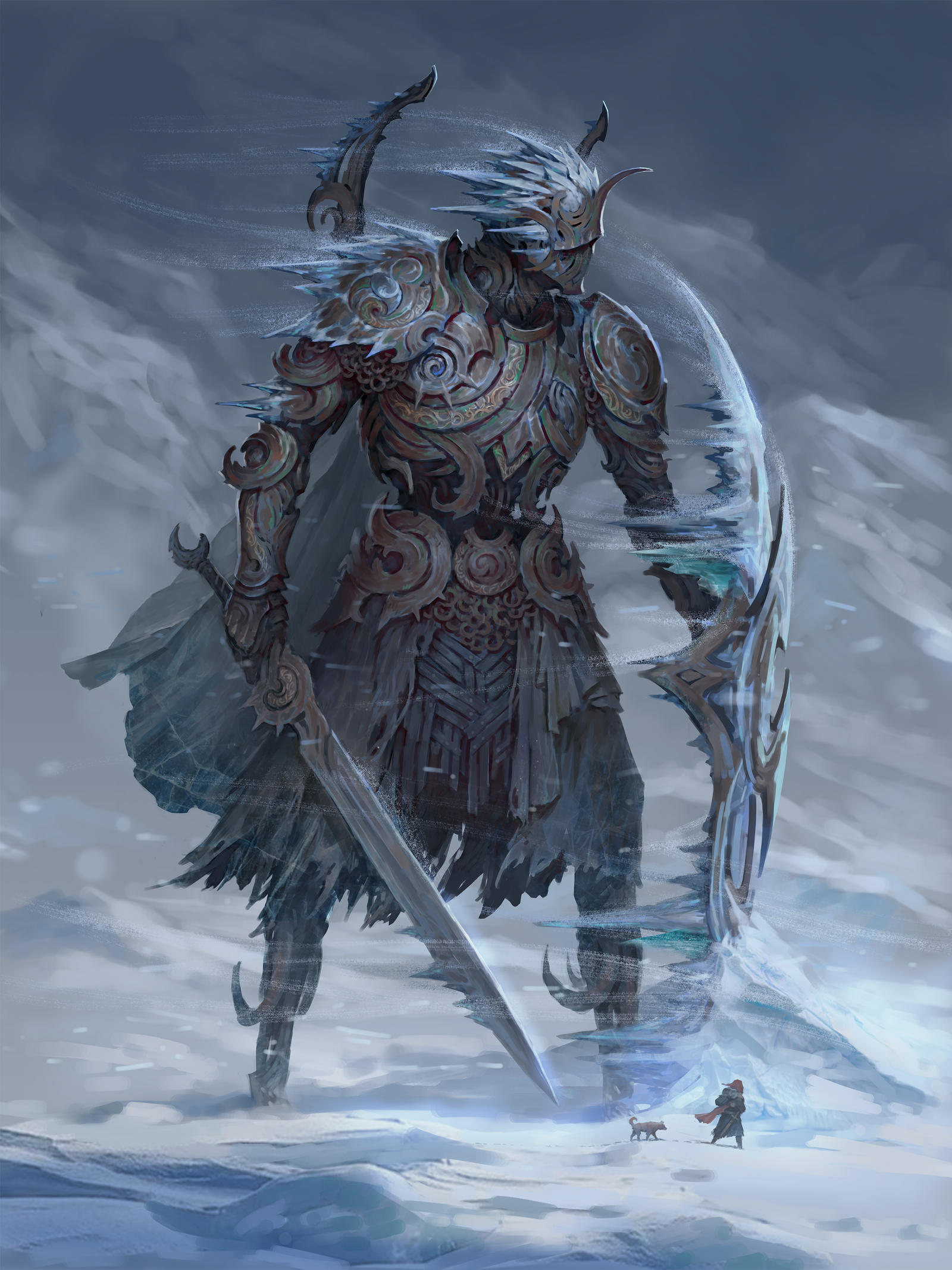 Frozen golem