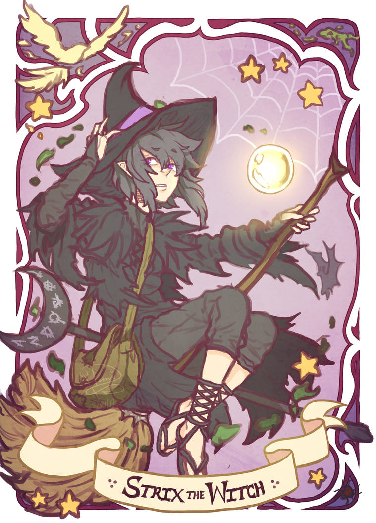 Strix Child Strix the Witch by Misfit-Mimi on DeviantArt