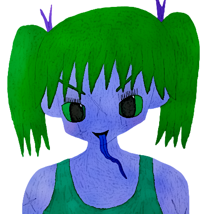 Long Tongue Alien Girl13(face Close Up) by joeyjack65432 on DeviantArt
