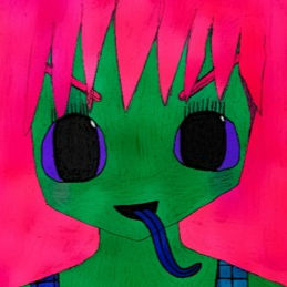 Long Tongue Alien Girl26(face) by joeyjack65432 on DeviantArt