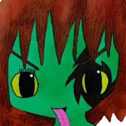 Long Tongue Alien Girl27(face) by joeyjack65432 on DeviantArt