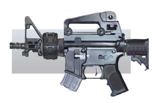 Chibi M4 Carbine