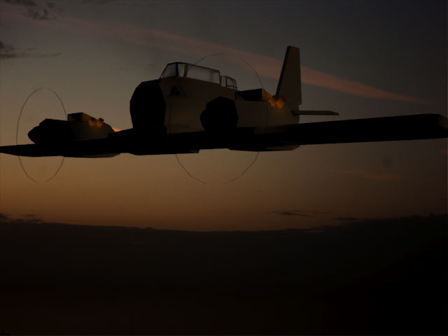 Night Fighter Test Render