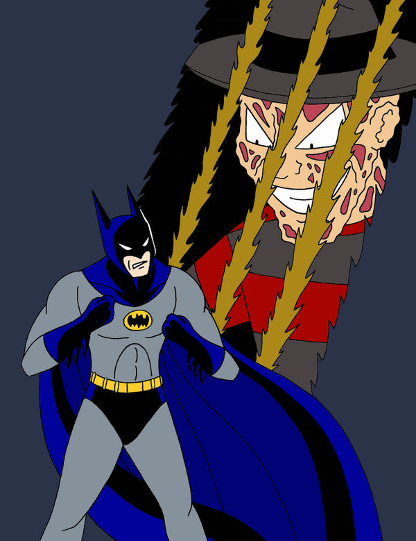 Batman Vs. Freddy Krueger by streetgals9000 by JQroxks21 on DeviantArt