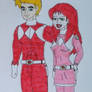 Power Ranger Couple - Jonny x Jessie