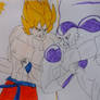 SSJ Goku vs. Frieza