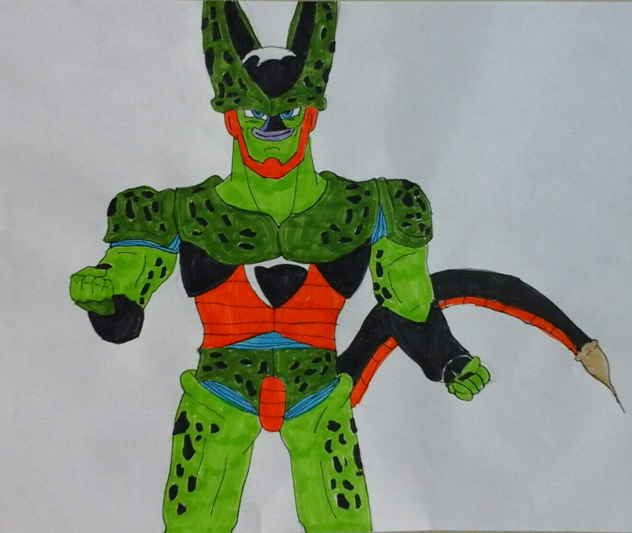 Cell Second Cell - Second Form by MavHunterJ17 on DeviantArt