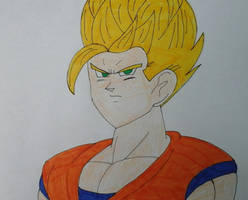 Super Saiyan 2 Gohan Portrait