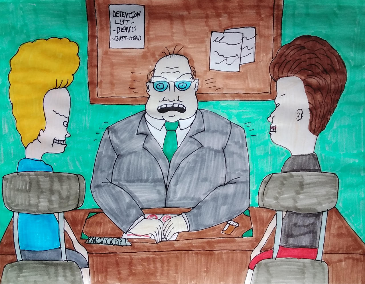 Principal McVicker's Office by MavHunterJ17 on DeviantArt