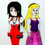 Princess Garnet and Princess Eilonwy 