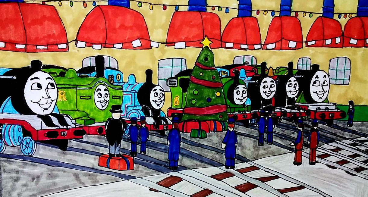 Thomas and Percy's Christmas Adventure by MavHunterJ17 on DeviantArt