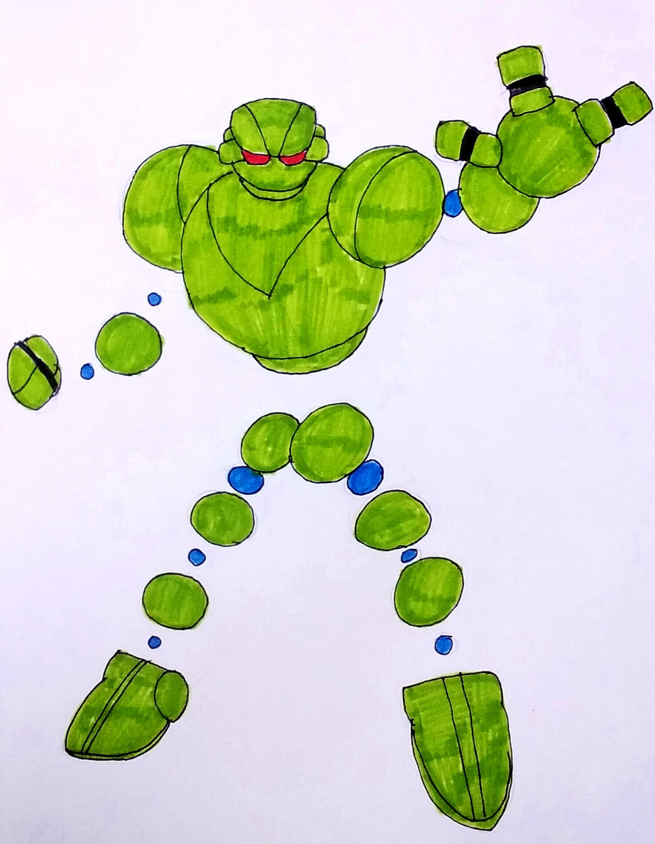 Vectorman by MavHunterJ17 on DeviantArt