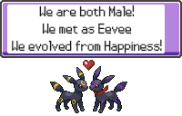Umbreon's Message by EmilLowell