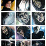Harry Potter x12 Canvas