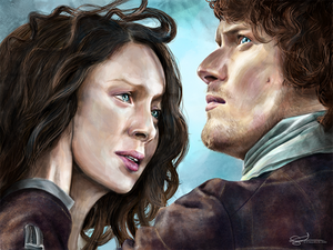 Claire and Jamie Fraser