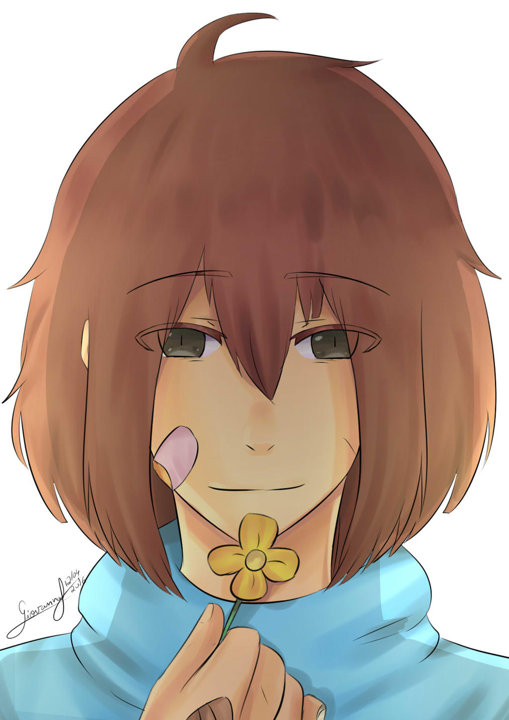 Frisk Reference Drawing Frisk Drawing by Otomgi on DeviantArt