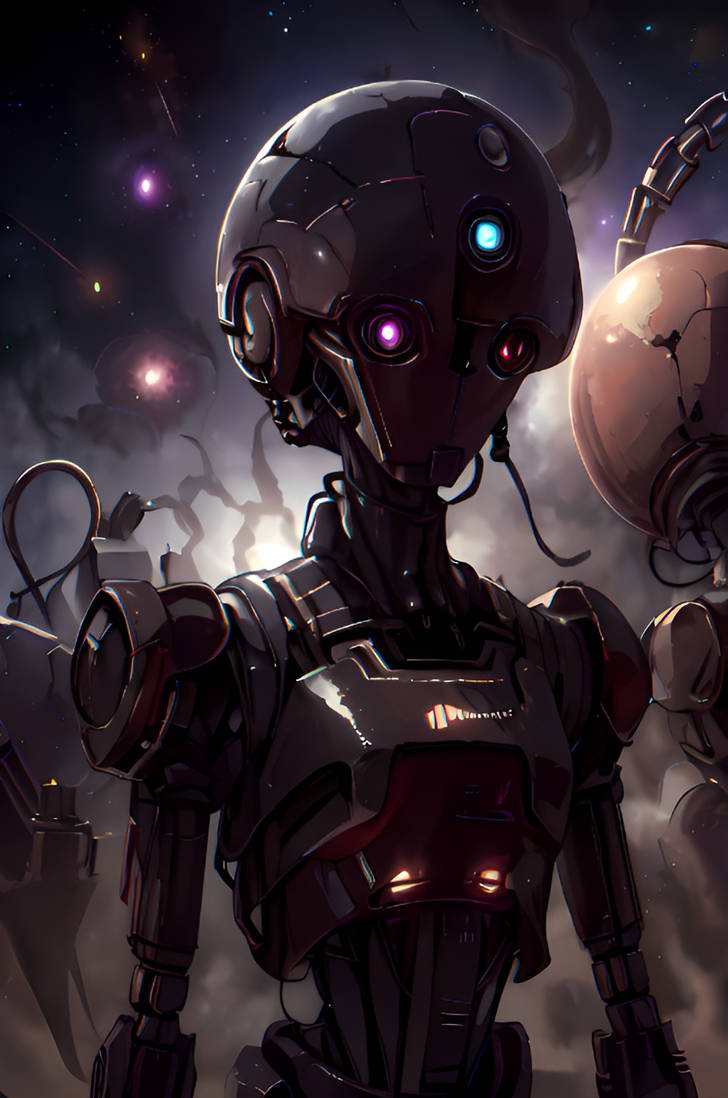 Conagher Tech Droid (Cosmic Eldritch Tech) by Slendercell-2 on DeviantArt