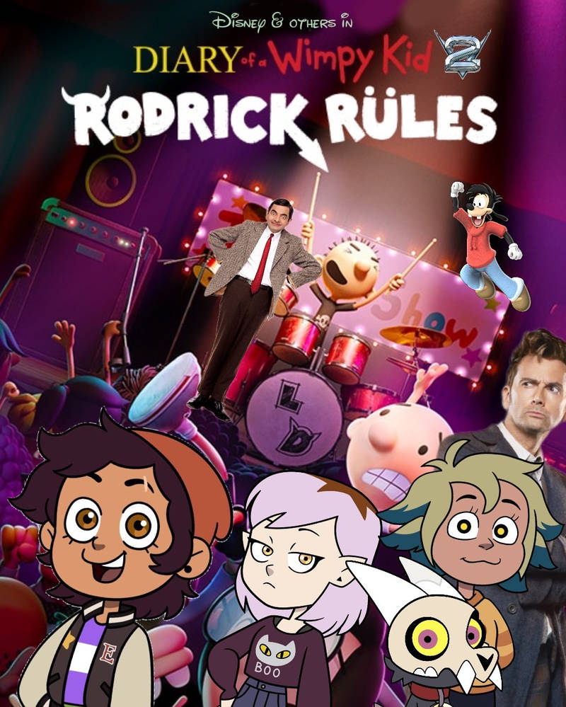 Disney and others in Doawk Rodrick rules Poster by NOGLEDRWHOWLHOUSE on ...