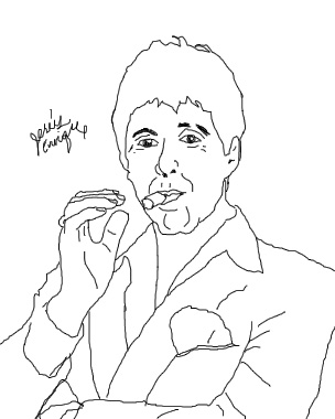 Tony Montana Draw On PS By EnriqueMarrero On DeviantArt tony-montana-draw-on-ps-by-enriquemarrero-on-deviantart