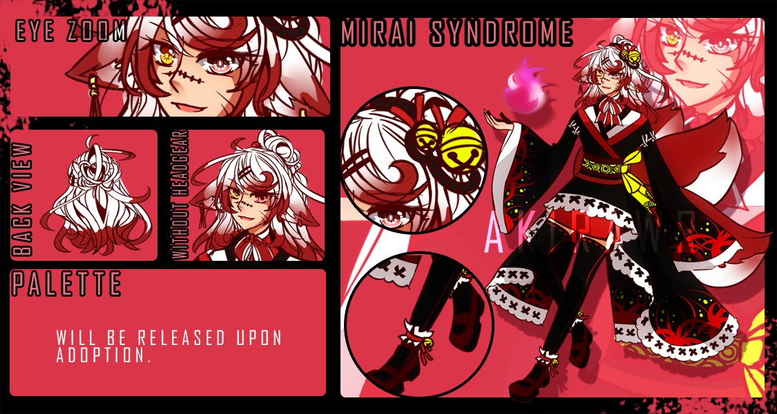 AUCTION Adoptable : MIRAI SYNDROME (CLOSED)