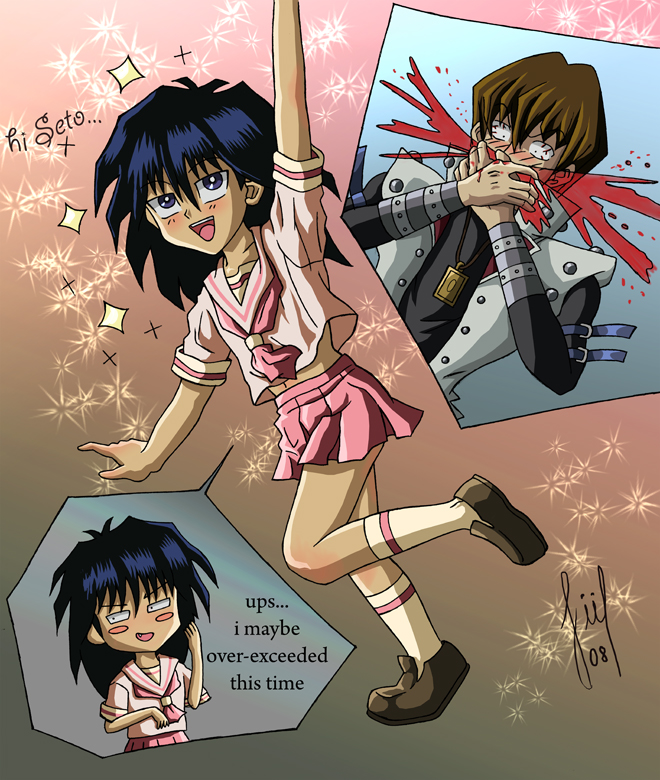 mokuba crossdressing XD