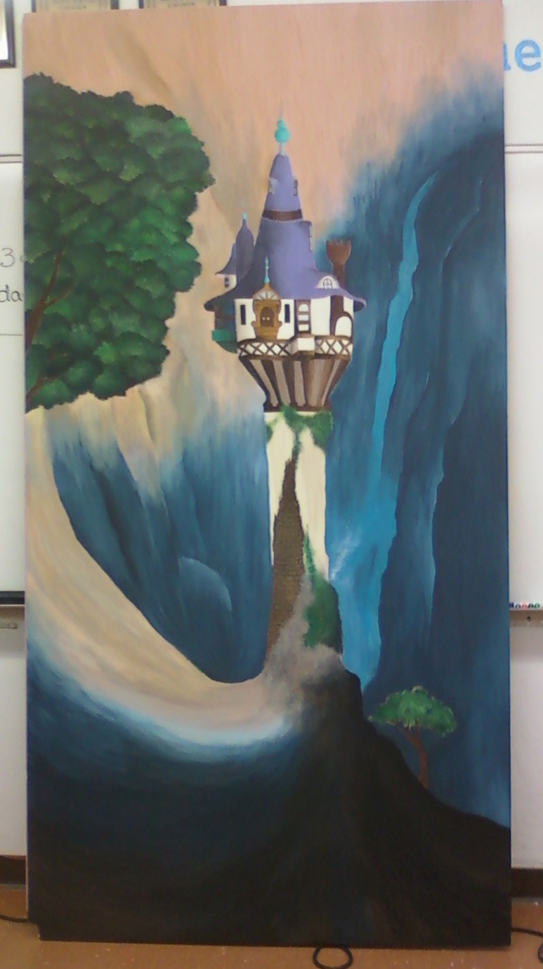 Tangled Backdrop: Tower (Complete)