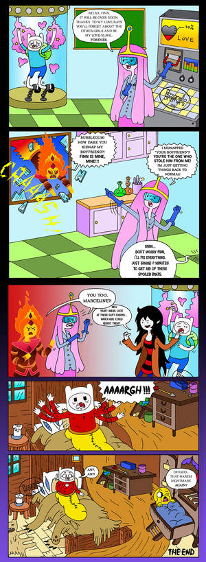 Adventure Time comic: EVERYBODY LOVES FINN!