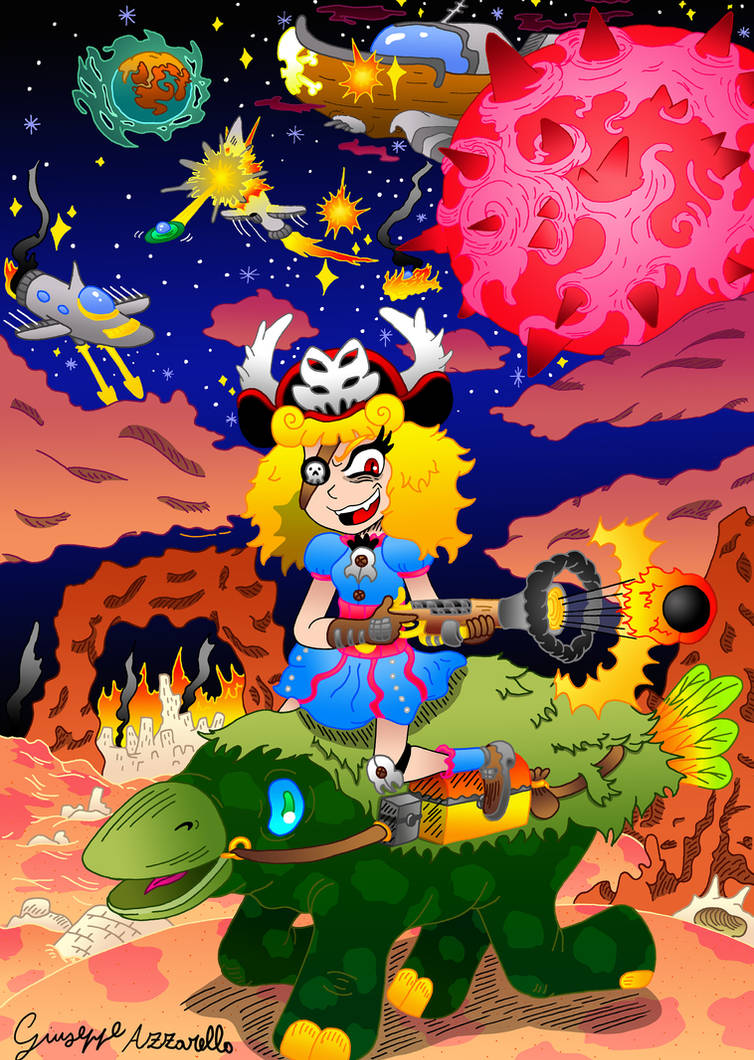 Ruthless Ruth The Space Pirate #CosmicCorsairOCC by GiuseppeAzzarello ...