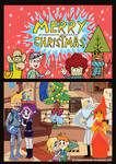 Christmas Cartoons Crossover 2021 by GiuseppeAzzarello