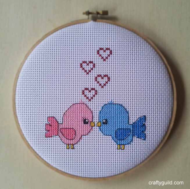 Pretty Bird Cross Stitch Pattern