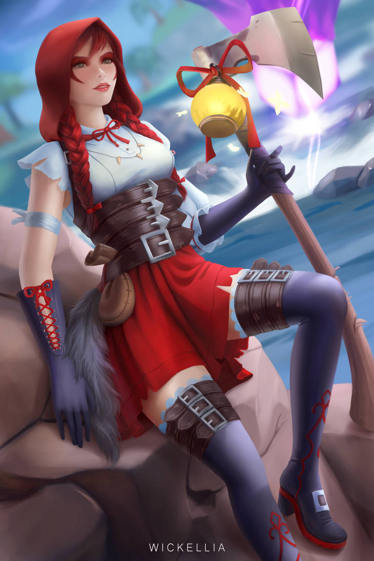 Fortnite - Red Riding Hood by Wickellia on DeviantArt.