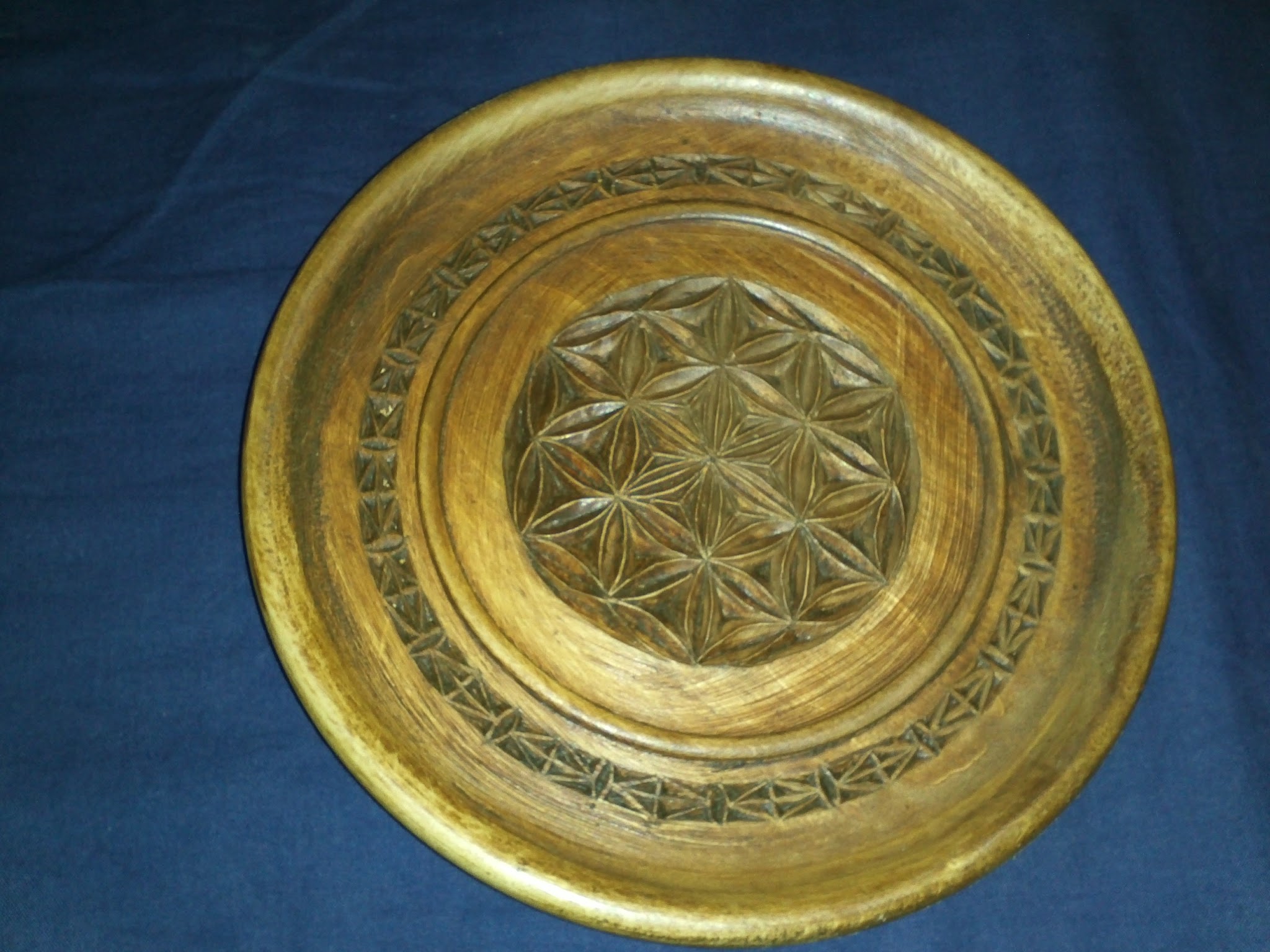 wood plate