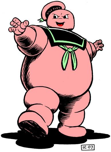 Stay-Pink Marshmallow Man