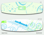 Sketch - Kiteboard Design by queedo