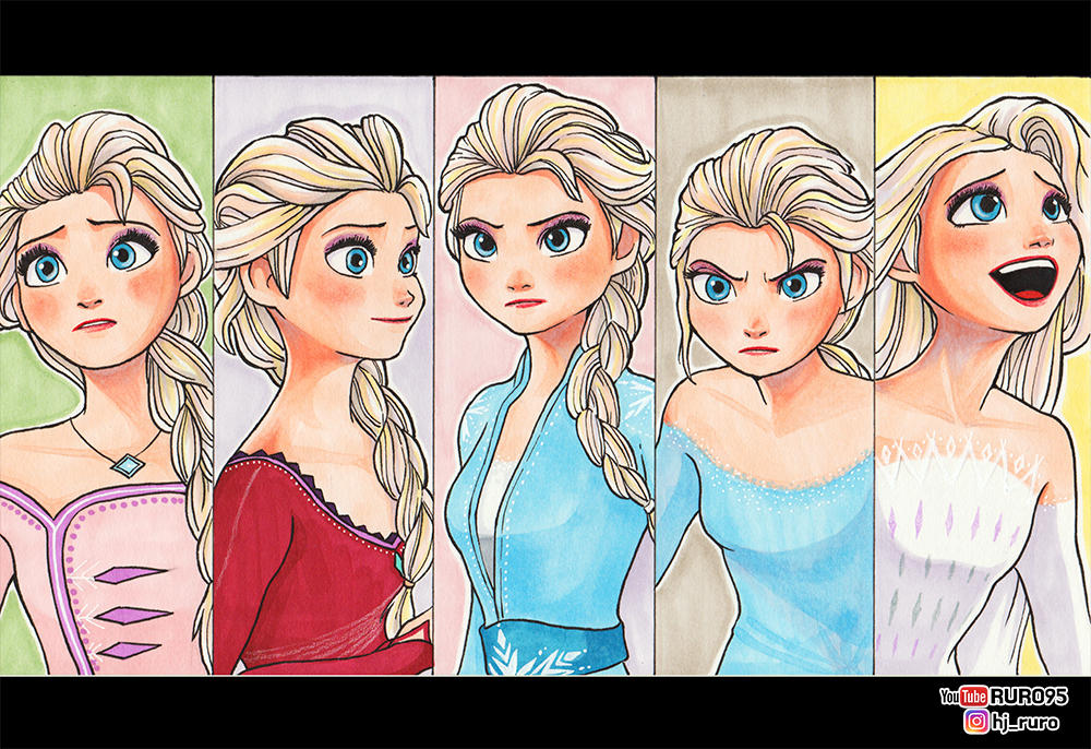 Frozen2 Fanart_Elsa by RURO95 on DeviantArt